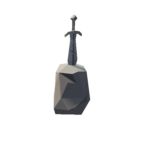 Env_Statue_Sword in stone